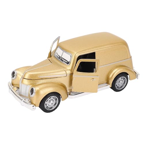Lazmin112 Sammelautomodell, Klassiker -Auto -Modell Exquisite Sterbe Sicheres Interaktiv für (Gold) von Lazmin112