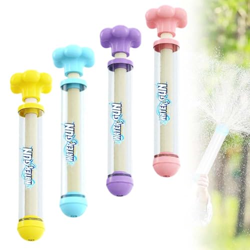 Firework Water Gun, 5-8m Reichweite & 3 Sprühmodi, Wasserspritze Kinder, Romantisches Feuerwerk Wasserpistole Perfekt für Geburtstagspartys, Schwimmbad & Garten, Water Gun, Water Gun (Rosa) von Lbotr