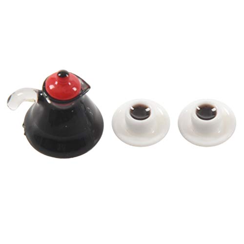 Lbvzxkad 3 STK. Set Kaffeekanne Tasse mit Untertasse Puppenhaus Miniatur Lbvzxkad 3 STK. Set Kaffeekanne Tasse mit Untertasse Puppenhaus Miniatur von Lbvzxkad