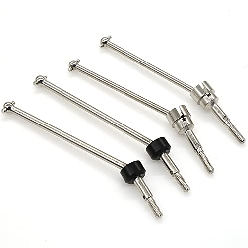 Lbvzxkad 4 StüCk Metall Vorne und Hinten Universal Antrieb Welle CVD für 104001 1/10 RC Auto Upgrade Teile Teile ZubehöR Lbvzxkad 4 StüCk Metall Vorne und Hinten Universal Antrieb Welle CVD für 104001 1/10 RC Auto Upgrade Teile Teile ZubehöR von Lbvzxkad