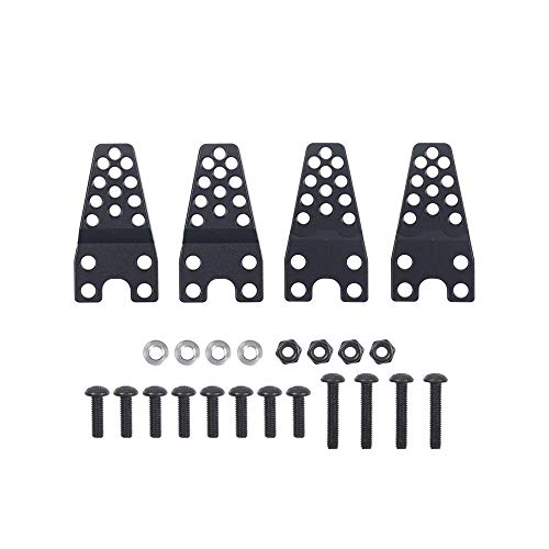 Lbvzxkad 4 StüCke RC Auto Aluminium StoßDäMpfer Heben Senken Einstellen StäNder für 1/10 RC Crawler Axial SCX10 Upgrade Teile Schwarz Lbvzxkad 4 StüCke RC Auto Aluminium StoßDäMpfer Heben Senken Einstellen StäNder für 1/10 RC Crawler Axial SCX10 Upgrade Teile Schwarz von Lbvzxkad