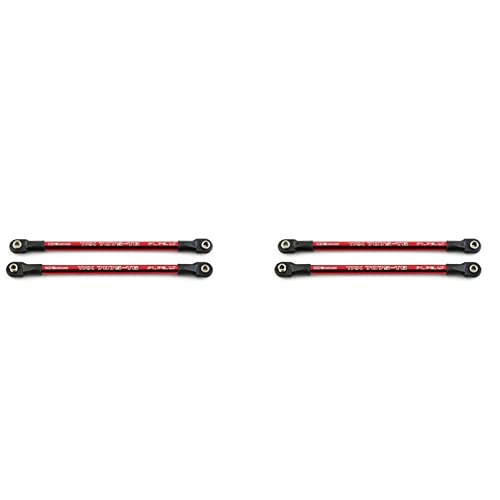 Lbvzxkad 4 Stück Aluminium Schubstange Verbindung Stange 5318X 5318 Rot Eloxiert für 1/10 E- Summit RC Auto Upgrade Teile Lbvzxkad 4 Stück Aluminium Schubstange Verbindung Stange 5318X 5318 Rot Eloxiert für 1/10 E- Summit RC Auto Upgrade Teile von Lbvzxkad