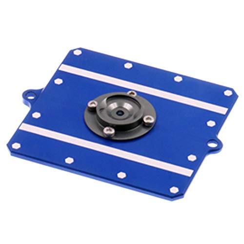 Lbvzxkad Abdeckung der CNC Metall EmpfäNger Box für 1/10 RC Crawler Auto Axial Wraith RR10 90048, Blau Lbvzxkad Abdeckung der CNC Metall EmpfäNger Box für 1/10 RC Crawler Auto Axial Wraith RR10 90048, Blau von Lbvzxkad