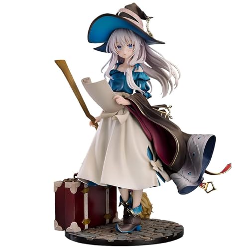 LcYxxJJ Wandering Witch: The Journey of Elaina Figur Statuen 25 cm PVC Actionfiguren Modell Anime Collection Desktop Dekoration Sammlerstücke LcYxxJJ Wandering Witch: The Journey of Elaina Figur Statuen 25 cm PVC Actionfiguren Modell Anime Collection Desktop Dekoration Sammlerstücke von LcYxxJJ