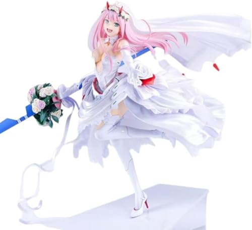 LcYxxJJ Zero Two Figur Statuen, 25 cm, PVC, Actionfiguren, Modell, Anime-Kollektion, Desktop-Dekoration, Sammlerstücke LcYxxJJ Zero Two Figur Statuen, 25 cm, PVC, Actionfiguren, Modell, Anime-Kollektion, Desktop-Dekoration, Sammlerstücke von LcYxxJJ