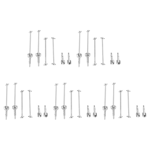 Lckiioy 20 StüCk CVD Antrieb Welle Aus Metall Vorne und Hinten für 144001 124018 124019 RC Auto Upgrade Teile ZubehöR von Lckiioy