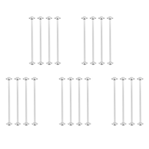 Lckiioy 20 Stücke für 144001 1/14 RC Auto Teile 144001-1281 Hinterer Hunde Knochen von Lckiioy