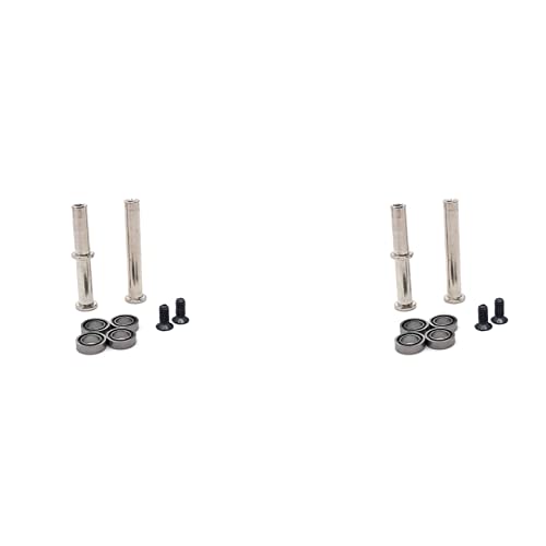 Lckiioy 4 Stück Lenkung Säule mit Lager für 144001 144010 124016 124017 124019 RC Auto Upgrade Zubehör Teile von Lckiioy