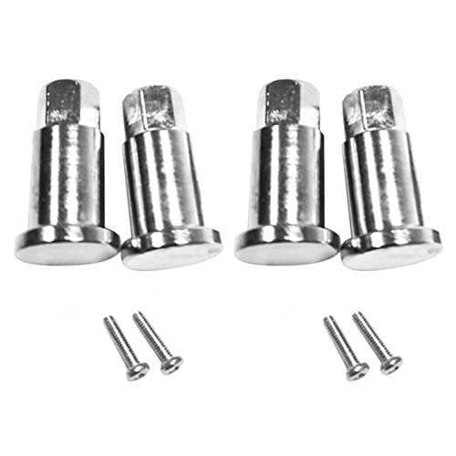 Lckiioy 4X D12 5mm Metall Vorne Hinten Verkürzt Kombinieren Rad Nabe Sechskant Adapter Upgrades Zubehör für D12 1/10 RC Auto Teile, 1 von Lckiioy