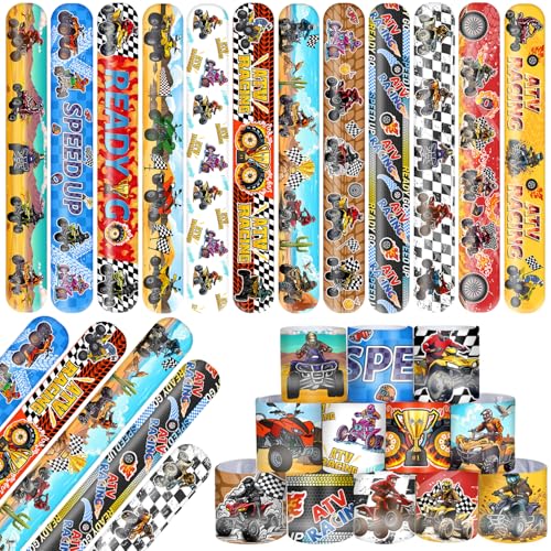 Lcnjscgo ATV-Armbänder, 48 Stück, Partyzubehör, Vierrad, ATV-Armbänder, Goodie-Bag-Füllstoffe für AVT, Geburtstagsdekorationen, Zubehör für Klasse, Belohnung, Preise, Geschenk Lcnjscgo ATV-Armbänder, 48 Stück, Partyzubehör, Vierrad, ATV-Armbänder, Goodie-Bag-Füllstoffe für AVT, Geburtstagsdekorationen, Zubehör für Klasse, Belohnung, Preise, Geschenk von Lcnjscgo