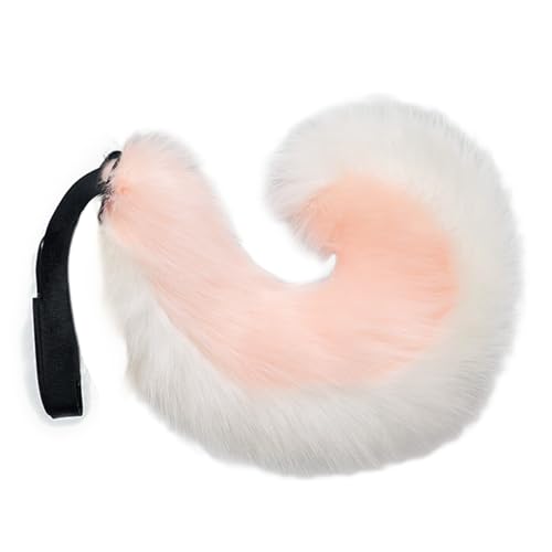 1 x Tierohren-Haarband, Tierschwanz, Hundekostüm, Hundeohren, Stirnband, Kunstpelz, Schwanz, Halloween, Cosplay, Party, Kostüme, Halloween, Cosplay-Kostüm 1 x Tierohren-Haarband, Tierschwanz, Hundekostüm, Hundeohren, Stirnband, Kunstpelz, Schwanz, Halloween, Cosplay, Party, Kostüme, Halloween, Cosplay-Kostüm von Ldabrye