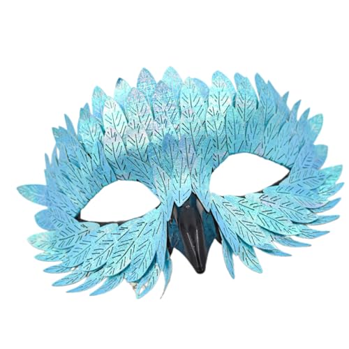 Animal Maske Maskerade Halloween Halbgesicht Rolle Spiele Karnevale Vogelschnabel Federrolle Spielen Halloween Party Masquerade Vogelschnabel Feder von Ldabrye