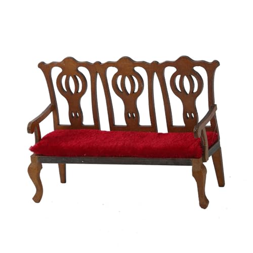 Handgefertigte Miniatur-Stuhl-Figur für Puppenhäuser im Maßstab 1:12, Vintage-Stile, Wohnzimmer-Layouts, Bastelmodellbausätze, Sofa, Stuhl Handgefertigte Miniatur-Stuhl-Figur für Puppenhäuser im Maßstab 1:12, Vintage-Stile, Wohnzimmer-Layouts, Bastelmodellbausätze, Sofa, Stuhl von Ldabrye