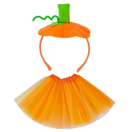 Ldabrye 2pcs Halloween Dress Up Kits Umfassen Haarbandrock Cosplay Kostüm Für Kinder Geburtstag Halloween Sicher Und Fest von Ldabrye