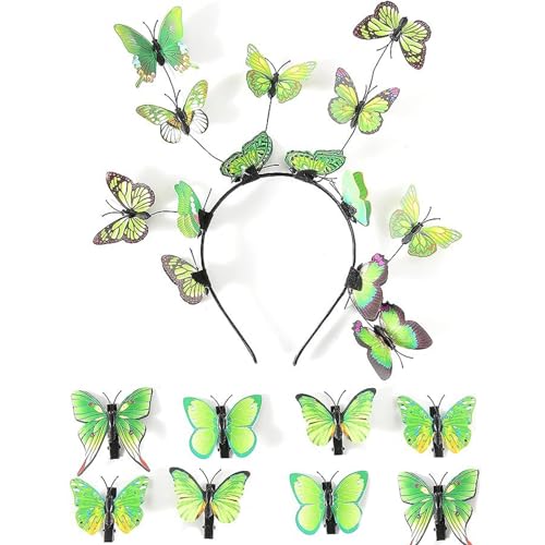 Ldabrye Ästhetic Butterfly Hairhoop Festival Urlaubskopfschmuck Mädchen Spring Kopfbedeckung Bühnenbühne Ausführungen Haare Haare Dekore Ldabrye Ästhetic Butterfly Hairhoop Festival Urlaubskopfschmuck Mädchen Spring Kopfbedeckung Bühnenbühne Ausführungen Haare Haare Dekore von Ldabrye