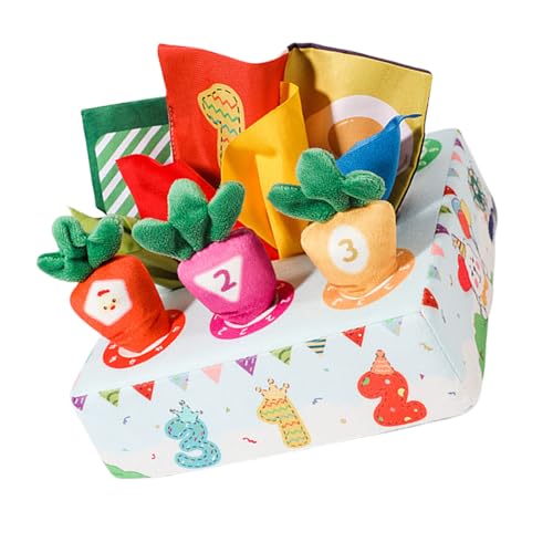 Ldabrye Baby Tissue Box Spielzeug Mit Strukturierten Stoffen 6-12 Monate Sensorisches Spielset Mit Pullable Karotten Und Zerbrechlichen Blättern Tränenresistentes Tissue Box Toy Ldabrye Baby Tissue Box Spielzeug Mit Strukturierten Stoffen 6-12 Monate Sensorisches Spielset Mit Pullable Karotten Und Zerbrechlichen Blättern Tränenresistentes Tissue Box Toy von Ldabrye