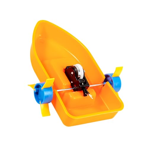 Ldabrye Bildungspfadelradschiff Modell Einfach Installationspaddelboot Modell Hände Auf Montagespielzeug Für Kinderstudenten Von 6 ＋ von Ldabrye