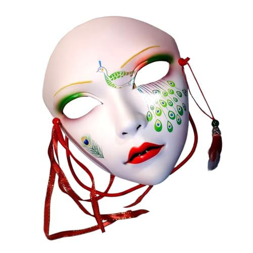 Ldabrye Carnivals Maske Maskerade Vollgesicht Anime Party Chinesische Stile Halloween Maskerade Halloween Cosplay Chinesische Stile Volles Gesicht Ldabrye Carnivals Maske Maskerade Vollgesicht Anime Party Chinesische Stile Halloween Maskerade Halloween Cosplay Chinesische Stile Volles Gesicht von Ldabrye