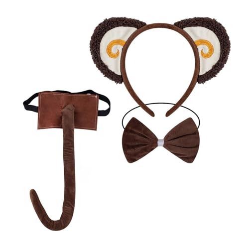 Ldabrye Cartoon Hair Accessoires Party Kopfbedeckung Stylish Haardekoration Haarteil Bequemer Stoff Für Erwachsene Und Kinder von Ldabrye