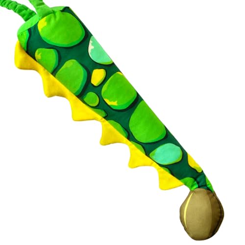 Ldabrye Dinosaurier Schwanzkostüm Für Kinder Halloween Dress Kinder Dinosaurier Für Boy Girl Geburtstag Cosplay Party Kids Accessoire von Ldabrye