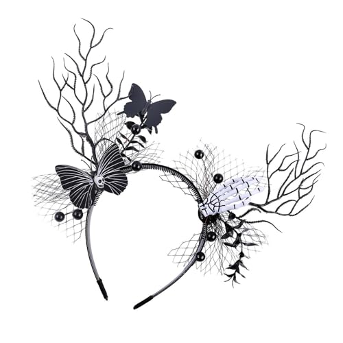 Ldabrye Einzigartige Hornzweig-Stirnbänder für Mädchen, Cosplay, Kopfbedeckung, Hexenzweig, Schmetterling, Maskeraden, Halloween, Cosplay Ldabrye Einzigartige Hornzweig-Stirnbänder für Mädchen, Cosplay, Kopfbedeckung, Hexenzweig, Schmetterling, Maskeraden, Halloween, Cosplay von Ldabrye