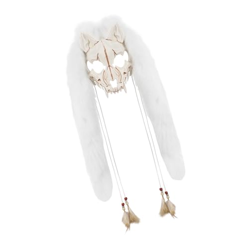 Ldabrye Faux Pelze Vikinges Füchse Maske Werwolfs Kostüm Cosplay Accessoire Pelzige Tiermaske Für Halloween Carnivals Themed Party Werwolfs Kostüm Cosplay Accessoire Ldabrye Faux Pelze Vikinges Füchse Maske Werwolfs Kostüm Cosplay Accessoire Pelzige Tiermaske Für Halloween Carnivals Themed Party Werwolfs Kostüm Cosplay Accessoire von Ldabrye