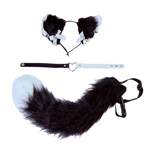 Ldabrye Foxes Ohren Stirnband Schwanz Fuzzy Katzen Ohrstopf Stirnband Schwanz Choker Halloween Cosplay Party Katzen Kostümzubehör Kid Adult Halloween Cosplays Kostüme Für Mans Frauen Ldabrye Foxes Ohren Stirnband Schwanz Fuzzy Katzen Ohrstopf Stirnband Schwanz Choker Halloween Cosplay Party Katzen Kostümzubehör Kid Adult Halloween Cosplays Kostüme Für Mans Frauen von Ldabrye