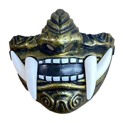 Ldabrye Gruselige böse Maskerade Horror Gesichtsbedeckung Halloween Party für Verkleidung Gruselige böse Dämonen Maskerade Horror Gesichtsbedeckung für Halloween Ldabrye Gruselige böse Maskerade Horror Gesichtsbedeckung Halloween Party für Verkleidung Gruselige böse Dämonen Maskerade Horror Gesichtsbedeckung für Halloween von Ldabrye