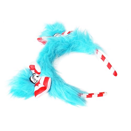 Ldabrye Halloween-Cosplay-Stirnband, Plüsch, breite Krempe, Kostüm-Accessoire für Damen, Halloween-Verkleidung, Cosplay-Zubehör von Ldabrye