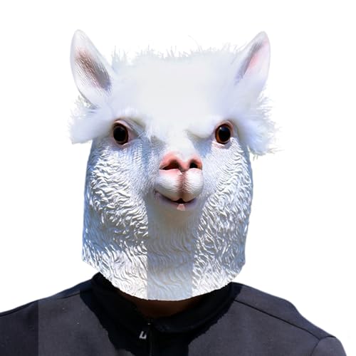 Ldabrye Halloween Sheep Cosplay Maske Schaf von Ldabrye