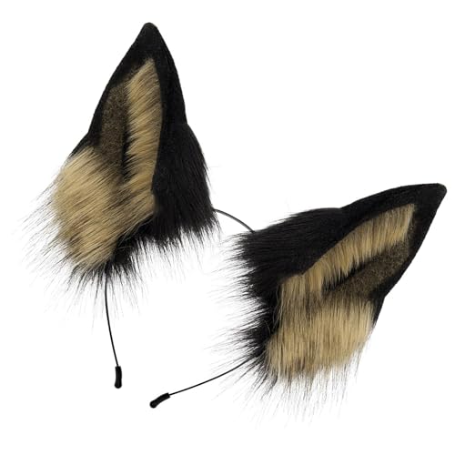 Ldabrye Halloween Wolf Hund Kostümzubehör Wolf Hunde Dress Up Kostüm Ohren Stirnband Schwanz Für Mädchen Cosplay Halloween Ohren Stirnband Ldabrye Halloween Wolf Hund Kostümzubehör Wolf Hunde Dress Up Kostüm Ohren Stirnband Schwanz Für Mädchen Cosplay Halloween Ohren Stirnband von Ldabrye
