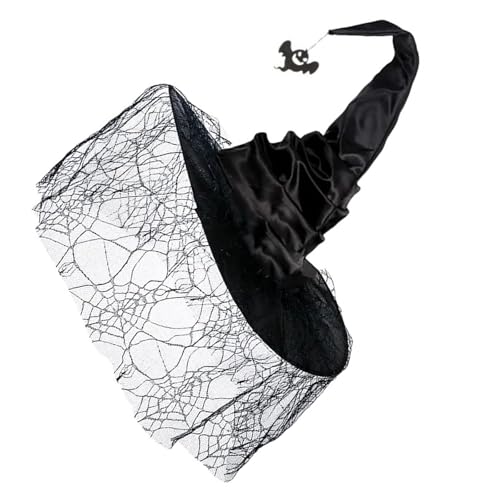 Ldabrye Hexenhut Für Halloween Party Tulle Spiderweb Zauberer Caps Cosplay Kostümzubehör Kopfbedeckung Maskerades Party Supply Ldabrye Hexenhut Für Halloween Party Tulle Spiderweb Zauberer Caps Cosplay Kostümzubehör Kopfbedeckung Maskerades Party Supply von Ldabrye