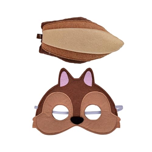 Ldabrye Kinder Tierkleid Kostüm Für Boy Girl Weihnachten Halloween Cosplay Einschließlich Maske Ohrstirnband Kindergarten Bildungsinstrument von Ldabrye