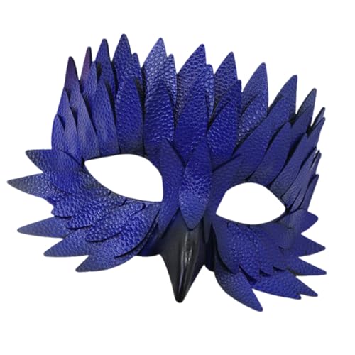 Ldabrye Maske mit Eulen-Schnabel, gefiedert, halbes Gesicht, Maske, Halloween, Karneval, Cosplay, Party, Halbgesicht, Tier Ldabrye Maske mit Eulen-Schnabel, gefiedert, halbes Gesicht, Maske, Halloween, Karneval, Cosplay, Party, Halbgesicht, Tier von Ldabrye