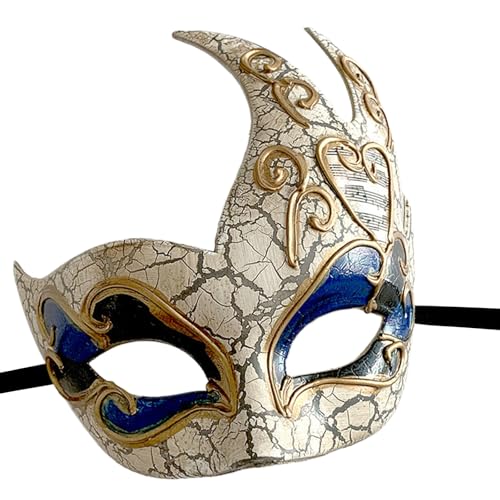Ldabrye Maskerade, halbes Gesicht für Damen und Herren, Karneval, Halloween, Maskerade, Augenmaske, Kostüm-Zubehör Ldabrye Maskerade, halbes Gesicht für Damen und Herren, Karneval, Halloween, Maskerade, Augenmaske, Kostüm-Zubehör von Ldabrye