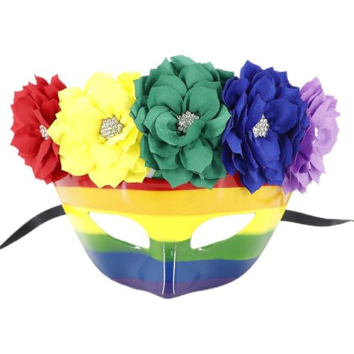 Ldabrye Masquerade Maske Halloween Kostüm Venezianer Halbgesicht Mardi Gras Party Gefiederte Halloween Venezian Ldabrye Masquerade Maske Halloween Kostüm Venezianer Halbgesicht Mardi Gras Party Gefiederte Halloween Venezian von Ldabrye