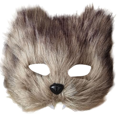 Ldabrye Pelzige Füchse Halbe Gesichtsmaske Komfortable Atmungsaktives Design Für Halloween Partys Cosplay Event Und Performances Wiederverwendbare Plastikfüchse Maskenfotografie Requisite Ldabrye Pelzige Füchse Halbe Gesichtsmaske Komfortable Atmungsaktives Design Für Halloween Partys Cosplay Event Und Performances Wiederverwendbare Plastikfüchse Maskenfotografie Requisite von Ldabrye