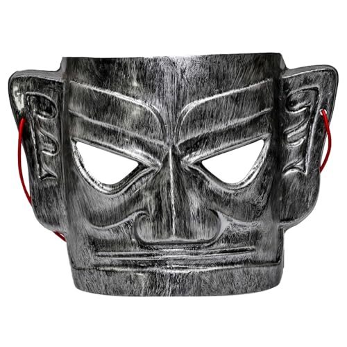 Ldabrye Sanxingdui Maskerade Tanz Chinesisches Halloween-Kostüm Vollgesicht Gruselig für Karneval Ldabrye Sanxingdui Maskerade Tanz Chinesisches Halloween-Kostüm Vollgesicht Gruselig für Karneval von Ldabrye