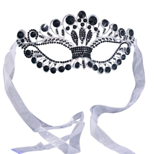 Ldabrye Strasssteine ​​Maskerade Maske Halloween Party Augenmaske Maske Maskerade Brillen Für Frauen Hochzeitsfeier von Ldabrye