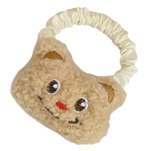 Ldabrye Süße Bär-Brosche für Fotostudio, Halloween, auffällige Requisiten für Halloween, Plüsch-Party, Alltag, Kopfbedeckung von Ldabrye