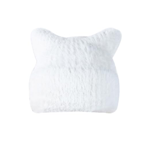 Ldabrye Übergroßer Kätzchenhut Mit Ohr Mit Festfarbhut Pelziger Cartoon Foto Requisiten Outdoor Head Wrap Für Halloween von Ldabrye