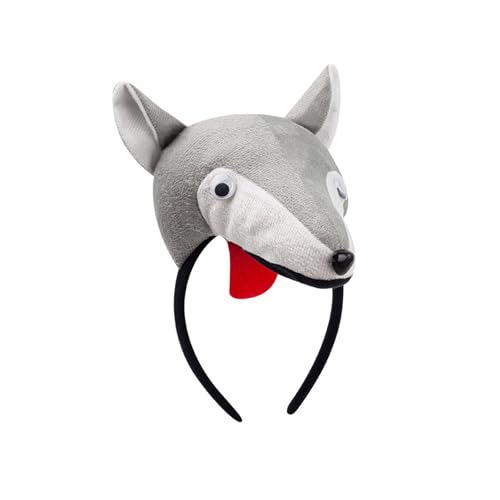 Ldabrye Wolf-Tierverkleidungs-Outfit, Halloween, Wolf-Kostüm, Zubehör für Kinder, Jungen, Mädchen, Cosplay, Geburtstag, Cosplay, Rollenspiele von Ldabrye