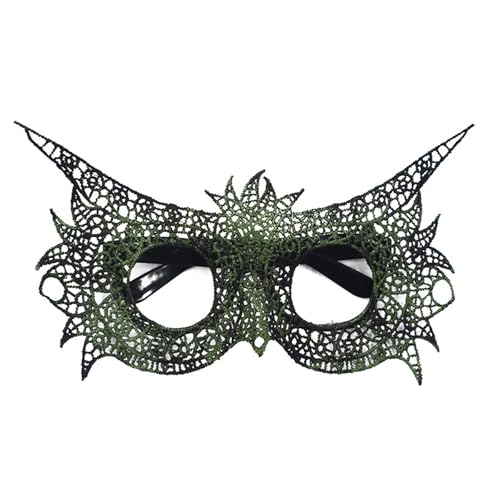 Maskerade Halloween Bälle Weihnachten für Paare Frauen Männer Karneval Spitze von Ldabrye