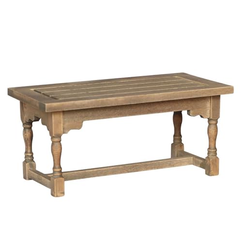 Miniatur-Puppenhäuser, Esstisch und Stühle für Puppenhäuser im Maßstab 1:12, Dekoration, Kinder, Rollenspiel, Zubehör, Holz, Puppenhäuser, Tisch von Ldabrye