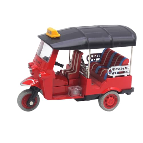 Miniature Thai Dreiradmodell Spielzeuglegierung Dreiradfahrzeug Für Kinder Und Heimdekoration Mit Lebendiger Farbe Und Legierung von Ldabrye