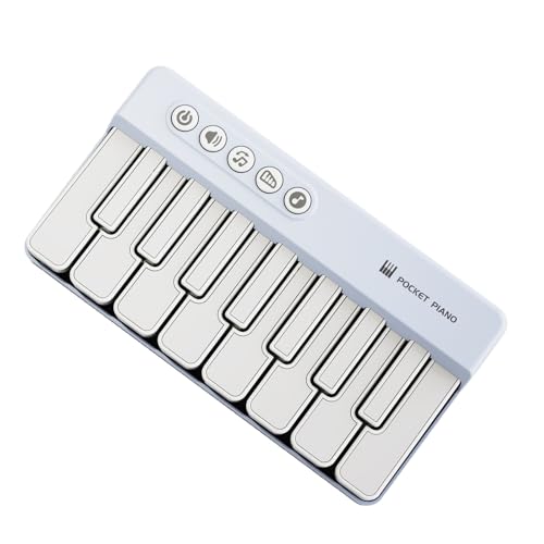 Multifauntales Klavierspielzeug Für Musikinteresse Und Fördern Sensorische Fähigkeiten Mit ABS Construction Child Friendly Small Piano von Ldabrye