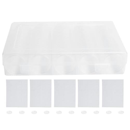 Ldafava 100PCS Transparente Runde Münz-Aufbewahrung sbox Kapseln Behälter Schutzhülle Halter mit Eva Schaumstoff Pads für Sammler Organisieren 17mm bis 30mm Durchmesser Münzen Kunststoff Ldafava 100PCS Transparente Runde Münz-Aufbewahrung sbox Kapseln Behälter Schutzhülle Halter mit Eva Schaumstoff Pads für Sammler Organisieren 17mm bis 30mm Durchmesser Münzen Kunststoff von Ldafava