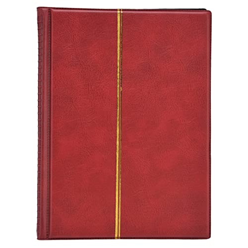 Ldafava Coin Collection Book 250 Pocket Commemorative Münzsammlung Halter Aufbewahrungsalbum Buch für Home (Rot) von Ldafava