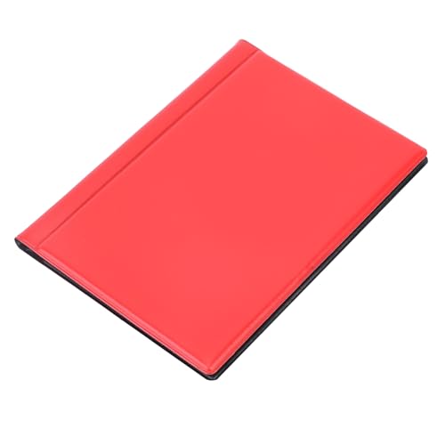 Ldafava Tragbare Münzalbumsammlung Buch 10 Seiten 120 Münzen Halter Kompaktlagerung für Münzsammler -Token -Medaillen Rot Blue Black 15 x 11 cm (Rot) von Ldafava