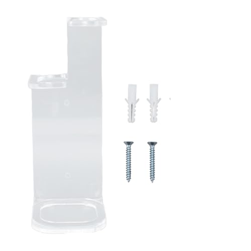 Lichtschwert Wandmontage Ständer Acryl Stabiler Wandmontage Lichtschwert Display -Rack für heimliche Schlafzimmer stilvoller langlebiger und einfach zu installierter (Transparent) von Ldafava